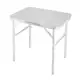 Mesa Dobravel Aluminio 60 X 45cm Vira Maleta Paralisad Forte em oferta