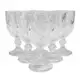Jogo C/ 6 Taças Vidro 240ml Diamond Transparente - Treelar em oferta