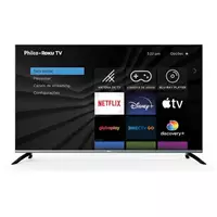 Imagem da promoção Smart Tv 4k Philco 50 Polegadas Roku Tv Ultrahd Preta Bivolt