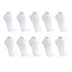 Kit/10 pares de Meias na cor Branco Lupo Sport 3225-960 em oferta