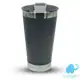 Copo Térmico de Cerveja Com Tampa 473ml PRETO - Booglee em oferta
