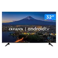 Imagem da promoção Smart TV 32” HD D-LED AIWA IPS Wi-Fi Bluetooth - Google Assistente 2 HDMI 2 USB