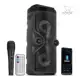 Caixa De Som Portátil Bluetooth Rádio Fm Usb Sd Controle Remoto Microfone Torre em oferta