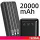 Carregador Portátil Celular 20000mah Bateria Externa em oferta