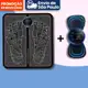 Kit Mini Massageador Elétrico Portátil Recarregável Alívio Dor Muscular Adesivo Massagem Corpo Ombro em oferta