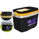 Caixa Térmica Cooler 20 Litros Com Alça Praia Preto Camping em oferta