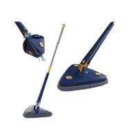 Imagem da promoção Esfregão Triangular Mop De Limpeza Ajustável Giratória 360°