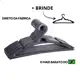 Cabide Adulto Preto Kit Cabides Reforçados Organizar Roupas a partir de 10 uni em oferta