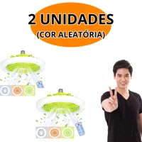 Imagem da promoção Kit 2 Ventilador De Teto Com Lâmpada Led E Controle Remoto Ventilador De Soquete