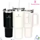 Copo Térmico Inox Portátil 1200ml/1.2L Garrafa Térmica Inoxidável com Tampa e Canudo em oferta