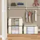 Caixa Organizadora Flexível Closet Roupa Cobertor Casacos Armário Promoção em oferta