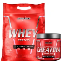 Imagem da promoção Kit Nutri Whey 900g + Creatina CarboFuel 300g Integralmedica