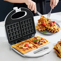 Imagem da promoção Máquina Waffle Elétrica 110V Grill Antiaderente Portatil