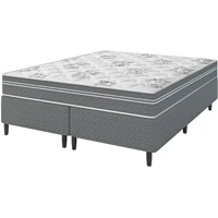 Imagem da promoção Cama Box (Box + Colchão) Queen Umaflex Bipartida - de Molas Ensacadas 46cm de Altura Beta