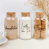 Imagem da promoção Kit Cantinho do Café - Achocolatado, Leite em Pó e Biscoitos | 3 potes de Vidro 810ml com Tampa Rolh