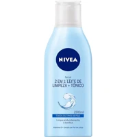 Imagem da promoção Loção 2 em 1 200ml Leite de Limpeza e Tônico NIVEA