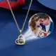 Colar Casal De Coração Presente Dia Dos Namorados Personalizadas Projeção De Fotos em oferta