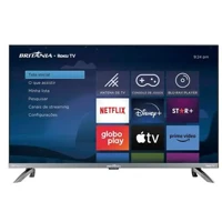 Imagem da promoção Smart TV Britânia 32 Polegadas HD LED Dolby Áudio Roku TV 3 HDMI 2 USB BTV32G7PR2CSGBLH - BritÃnia