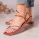 Sandália Rasteirinha Feminina Luxo Brilho Strass VITRINE em oferta