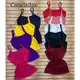 Kit 5 Blusa Regata Alcinha Em Malha Canelada em oferta