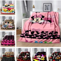 Imagem da promoção Disney World Mickey Mouse Minnie Fleece Blanket Macio E Confortável Adulto Decoração Do Lar Infantil