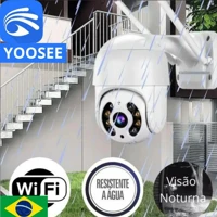 Imagem da promoção Câmera Externa Ip a Prova D'água com Infravermelho Alarme Wifi Hd Sensor De Movimento Bivolt 110/220