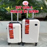 Imagem da promoção Mala De Viagem / Bordo KIT COM 2 MALAS