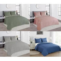 Imagem da promoção Kit Coxa Casal Cobre Leite Matelado Cores Lisas Camesa