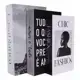 Conjunto de Caixa Livro Decorativa Organizadora Para Joias e Documentos 3pcs Papel em oferta