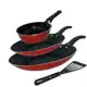 Conjunto De Frigideira 3 Peças Antiaderente Techflon Nacional - Mandacaru & Varejo em oferta