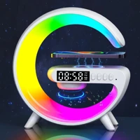 Imagem da promoção Alto-Falante Multifuncional Bluetooth TF RGB Night Light 15W Suporte De Carregador Sem Fio Para iPho