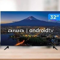 Imagem da promoção Smart Tv 32'' Android Dolby Aws-tv-32-bl-02-a Aiwa Bivolt