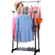 Arara Dupla De Roupas Altura Regulável Sapateira E Rodinhas - Holtter Home Design em oferta