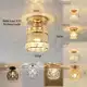 Luminária De Teto Cristal Lâmpadas Modernas e Minimalistas Iluminação Doméstica 110/220v em oferta