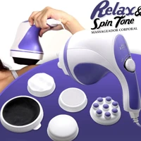 Imagem da promoção Massageador Orbital 110v Corporal Relaxante, Massageador Orbital Spin Relax Premium