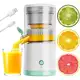 Espremedor de Laranja Elétrico Máquina de Suco de Frutas Juicer Carregamento USB em oferta