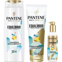 Imagem da promoção Pantene Kit PRO-V Miracles Equilíbrio Raiz e Pontas com Shampoo para cabelos mistos 300 ml, Condicio