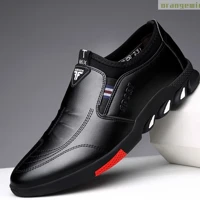 Imagem da promoção Sapatos De Couro Masculino Primavera 2023 Novo Casual Social Solo Macio Sem Escorregamento Respiráve