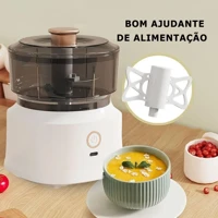 Imagem da promoção mini processador triturador sem fio elétrico 350ml de alimentos para legumes alho gengibre