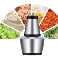 Imagem da promoção 3L Ou 2L Picador De Alimentos Moedor De Carne Mixer Elétrica Processador Cozinha Casa Alho - 110v/22