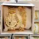 Kit de Relógio Feminino A Prova D'água metal Dourado Rose Prata com Pulseira- em oferta