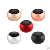 Imagem da promoção Mini Caixa de Som Bluetooth Tws Metal Mini Speaker Amplificada 3w - Booglee