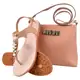Kit Feminino Sandália + Bolsa Preto, Caramelo, Verde, Vermelho, Rosa em oferta