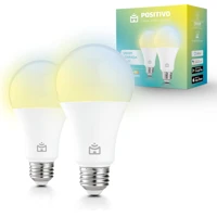 Imagem da promoção Kit Smart Lâmpada Wi-Fi Positivo Casa Inteligente, Iluminação Branca (Quente e Fria) e RGB (Até 16 M