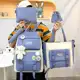 Kit 5 Bolsa Mochila Feminina Masculina Para Escolar Viajar Estilo Casual Multiuso Com Grande Capacid em oferta