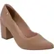 Sapato Feminino Scarpin Bico Fino Retro Lóris Conforto Salto Alto em oferta