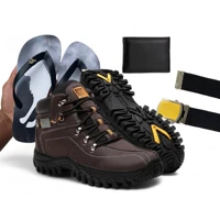 Imagem da promoção Kit Bota Coturno Masculino Catsim On Adventure + Chinelo + Carteira e Cinto