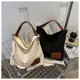 Bolsa feminina de lona de grande capacidade para estudantes em oferta