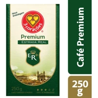 Imagem da promoção Café Torrado E Moído Estrada Real Premium À Vácuo 3 Corações 250g