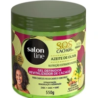 Imagem da promoção Gel Definidor SOS Cachos Azeite de Oliva Salon Line 550g